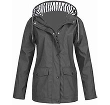 Outdoor Coat Lightweight Rain Jacket Women Rain Jackets For Women Woman Windbreaker Jackets Spring Jackets For Women Lightweight Thermal Jackets For