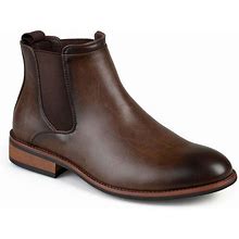 Vance Co. Landon Men's Chelsea Boots, Size: 7, Brown