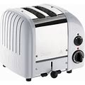 Dualit New Generation Classic 2-Slice Toaster, White | Williams Sonoma
