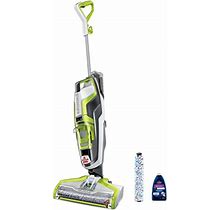 BISSELL Crosswave Floor And Area Rug Cleaner, Wet-Dry Vacuum With Bonus Brush-Roll And Extra Filter, 1785A , Green