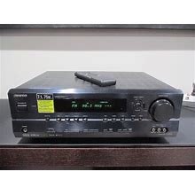 Vintage 1980'S Onkyo TX-SR504 Audio Video Receiver With Remote Works Perfect Ready To Use Free Shipping
