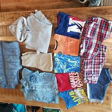 Carhartt Shirts & Tops | Boys 12 Piece Bundle Lot Of Mixed Clothes Size 5 To 6 | Color: Blue/Green/Red/White | Size: 5B