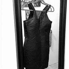 H&M Dresses | Shiny Black Dress | Color: Black | Size: 6