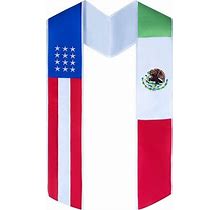 Mexican Graduation Sash-Mexico American Flag-Graduation Sash Graduation Stol-USA