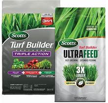 Scotts Turf Builder Ultrafeed And Turf Builder Southern Triple Action Fertilizer Bundle VB02152 ,