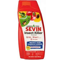Sevin Insect Killer Concentrate, For Gardens And Flowers, 32 Oz.