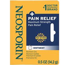 Neosporin 24 Hour Infection Protection Pain Relief Ointment - 0.5Oz