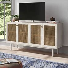 Wayfair Keegan TV Stand For Tvs Up To 70" Wood In White | 31.7 H In 0Cd35e718e23de73e0d7f0eddee38042