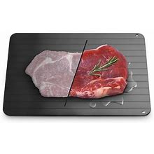Quick Defrosting Tray For Frozen Meat - Rapid Thaw Defrosting Tray Kitchen Gadgets For Home Thawing Plate - Thawing Tray For Frozen Meat Defrosting