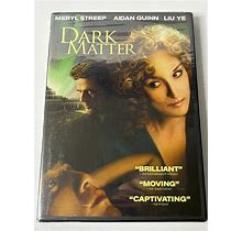 Dark Matter (DVD, 2009, WS, Region 1). Meryl Streep. NEW, SEALED. FREE SHIPING.