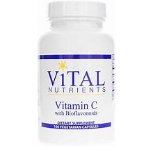 Vital Nutrients, Vitamin C With Bioflavonoids 100 Capsules