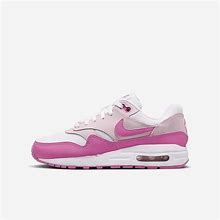 Nike Air Max 1 Big Kids' Shoes In White, Size: 5Y | FZ3559-100