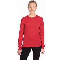 Next Level 6211NL CVC Long-Sleeve T-Shirt In Red Size 3XL | Cotton/Polyester Blend NL6211, 6211