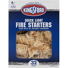 Kingsford Quick Light Fire Starters | Wooden Fire Starters Made With All Natural