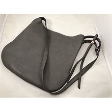 Gray Crossbody Handbag