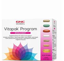GNC Women's Vitapak Program - Whole Body (30 Servings) - 30 Pack