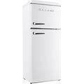 Galanz 12 Cu. Ft. Top Freezer Retro Refrigerator With Dual Door True Freezer