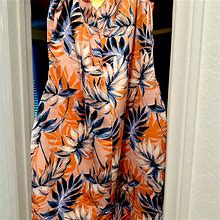 Venus Dresses | Tropical Mid Length Dress | Color: Pink | Size: Xl
