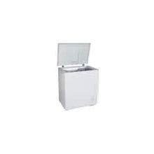 Compact Chest Freezer 5.0 Cu. Ft. (142L), White, Energy-Efficient Manual Defrost, Flat Back