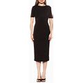 Alexia Admor Keaton Sheath Dress - Black - Casual Dresses Size Medium