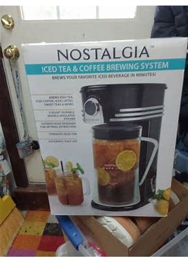 Nostalgia Iced Tea & Coffee Brewing System