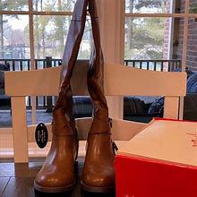 Style & Co. Shoes | Style&Co Riding Boots | Color: Brown | Size: 9