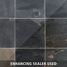 Rock Ridge | Indian Creek Slate Tile, 16 X 16, 3/8 Inch Thick - Floor & Decor | 100960681