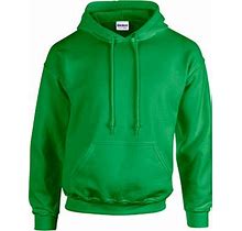Custom Gildan Adult Heavy Blend Hooded Sweatshirts Green A3XL