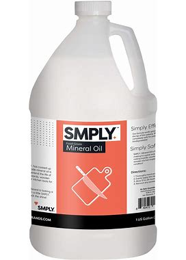 SMPLY. Food-Grade Mineral Oil For Cutting Boards, Countertops, And Kitchen Tools - 1 Gallon