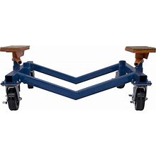 Brownell Boat Stands BD2 Heavy-Duty Steel Boat Dolly - 8,000 Lbs. , Blue