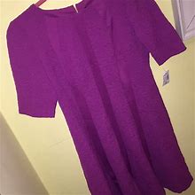 Roz & Ali Dresses | Magenta Floral Pattern Dress | Color: Pink/Purple | Size: 6
