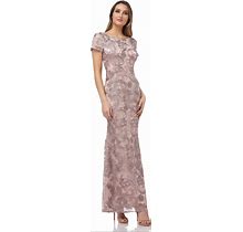 Js Collections Dresses | Nwot Js Collections Embroidered Lace A-Line Gown | Color: Pink/Purple | Size: 12