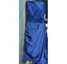 Coast Saphire Dress Blue Us Size 12 Uk Size 16 H-1