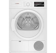 Bosch WTG86403UC 300 Series 24 Inch Smart Electric Dryer With 4 Cu. Ft. Capacity, Wi-Fi Enabled, 15 Dry Cycles, 4 Temperature Settings, Energy Star C