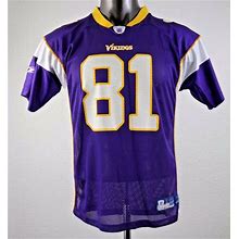 Reebok NFL Minnesota Vikings K. Robinson 81 Youth's Jersey Size XL (18-20)