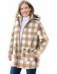 Image result for Women's Plaid Winter Coats