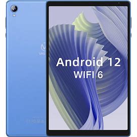 VASOUN Android Tablet 10 Inch, 2 GB RAM, 32 GB Android 12 Tablet, Kids Tablet, IPS HD Display, GPS, FM, Quad-Core Processor, Wi-Fi (Blue)