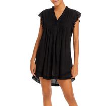 Poupette St. Barth Women's Sasha Pleated Mini Dress - Black - Size XS
