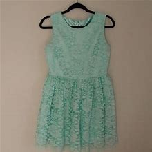 Place Dresses | Women's Lace Dress | Color: Blue | Size: 16
