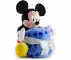 The Big One Mickey Mouse Character Pillow And Throw Blanket (Mickey), Throw: 50'' X 60'' (127 cm X 152.4 Cm)