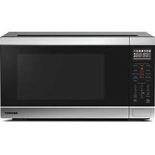Toshiba 1.2 Cubic Feet Microwave With Air Fryer - Stainless Steel