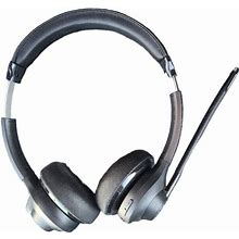 Jlab Go Work Wireless On-Ear Headset - Bluetooth Or Wired Office Headset W/ Mic
