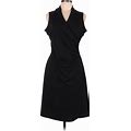 Express Casual Dress - A-Line: Black Print Dresses - Women's Size 7