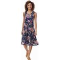 Romantic Lace Dress In Navy Blue Size 2X By Northstyle Catalog