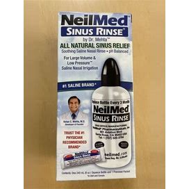 Neilmed Sinus Rinse Sample Starter Kit 1 Bottle/1 Mix Packet, Good Til 06/2026!