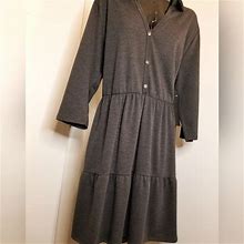 Espresso Dresses | Nwot | Gray Dress Hobo Style Size 1X-2X | Color: Gray | Size: 2X