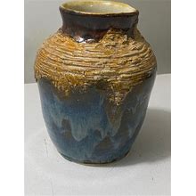 Stoneware Pot -Missouri Layered Limestone Pot86missouri11