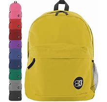 40 Pieces 17 Classic Backpack (10 Assorted Colors) - Backpacks 17