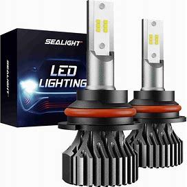 SEALIGHT S1 9007/HB5 60W 6000K White LED Headlight Bulbs 2Pcs