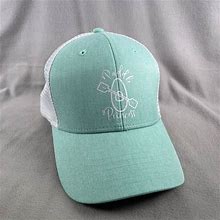 Big Accessories Accessories | Paddle Princess Hat Womens Adjustable White Teal Snapback Kayak Tubing | Color: Green/White | Size: Os
